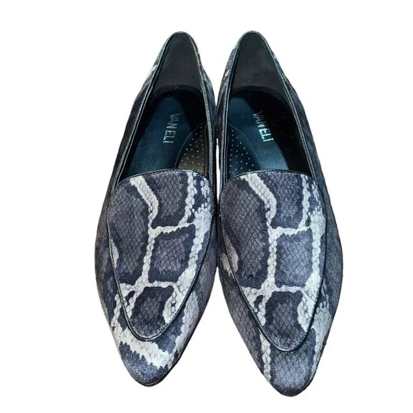 VANELi Kelvin Snake Embossed Velvet Loafer - Picture 1 of 8